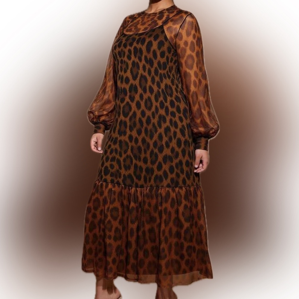 🐆 PLUS Sheer Maxi 🐆 - Picture 2 of 6